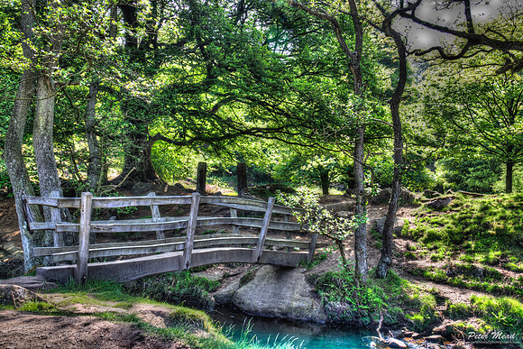 Troll Bridge in Padley Gorge